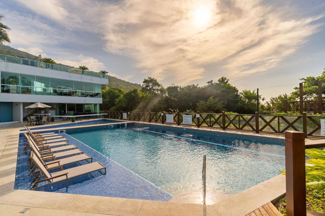 Varandas Do Atlantico - Aconchegante Apartamento Em Condo Pe Na Areia Bombinhas Buitenkant foto